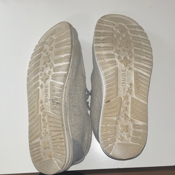 Hey Dude Shoes Women’s Sz 10 Cindy Grey - Picture 6 of 7